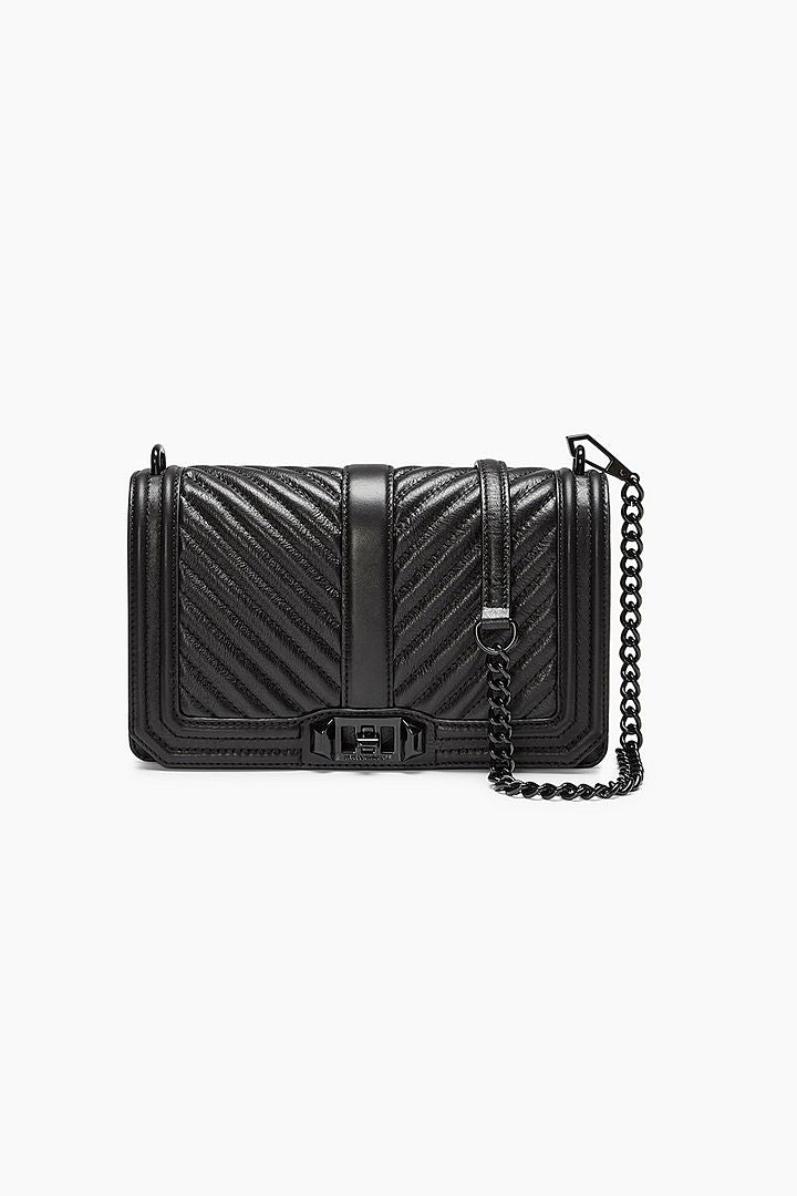 Rebecca minkoff black 2025 quilted bag